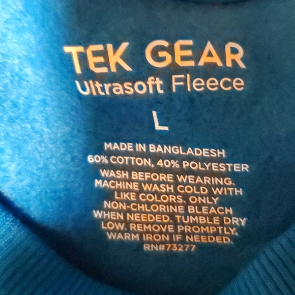 Fleece sweatshirt size L - Picture 4 of 4